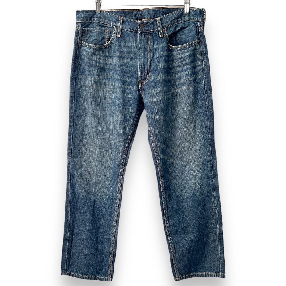 Levi's Men's 559 Relaxed Fit Straight Leg Jeans in Range Size 36x30 Dark Wash